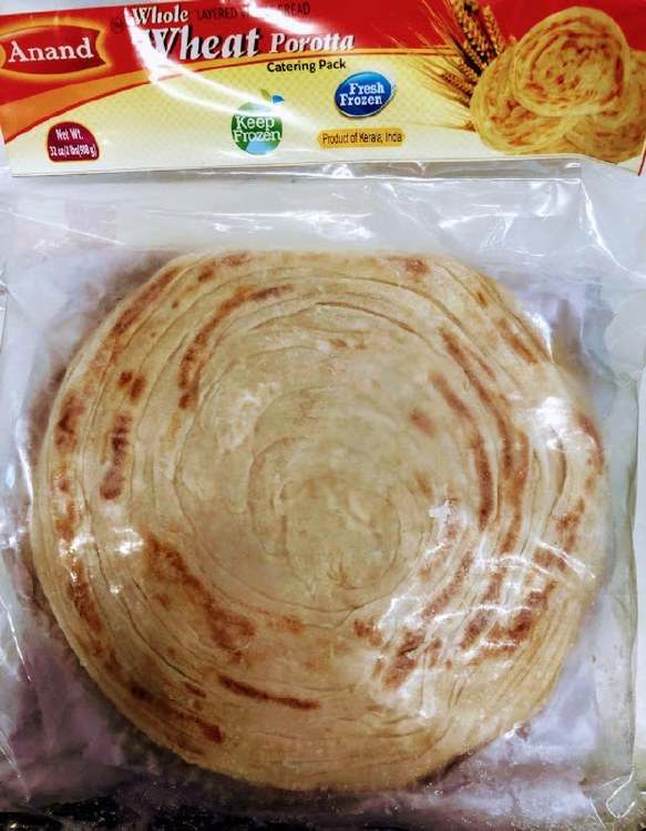 Anand Whole Wheat Parotta 2lb Catering Pack