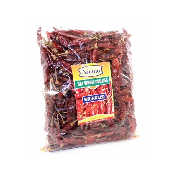Anand Wrinkled Whole Chilli 200gm