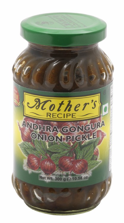 Mother's Andhra Gongura Onion Pickle 300gm