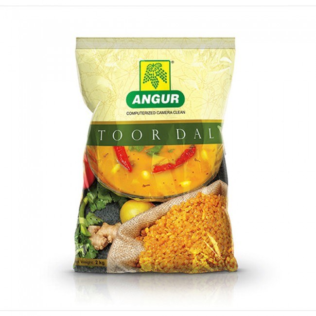 Angur Toor Dal Plain 4lb