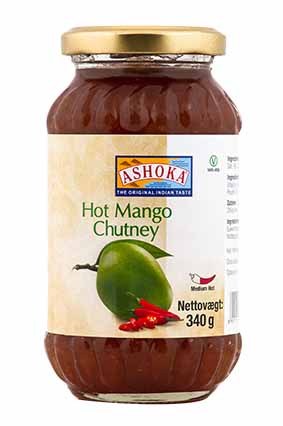 Ashoka Hot Mango Chutney 340gm