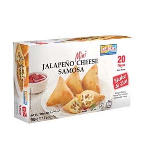 Ashoka Jalapeno Cheese Samosa (20ct) 500gm