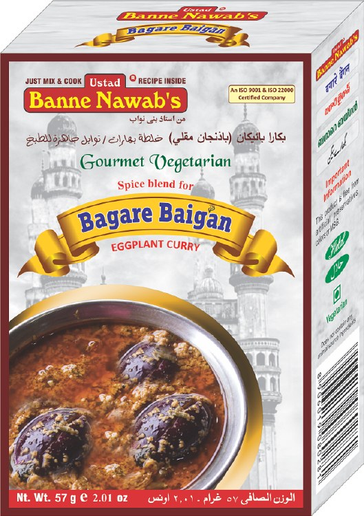 Banne Nawab Bagare Baigan 57gm