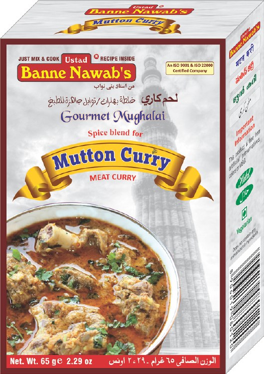 Banne Nawab Mutton Curry 65gm