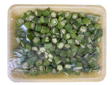 Cut Indian Okra (1lb)