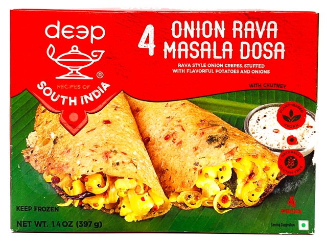 Deep (Udupi) Onion Rava Dosa 14oz