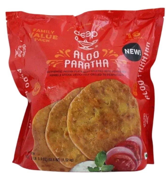 Deep Aloo Paratha Family Pack 1.52kg - Keemat Grocers