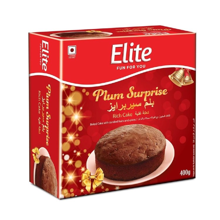 Elite Plum Surprise Cake 400gm