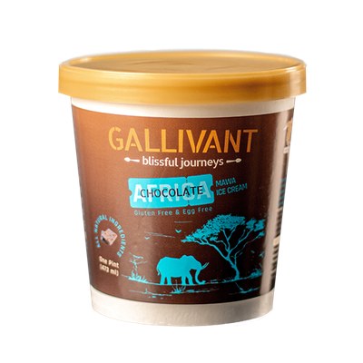 Gallivant Chocolate Ice Cream 473ml