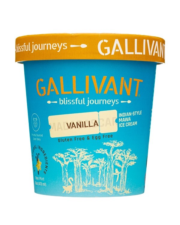 Gallivant Coconut Ice Cream 473ml