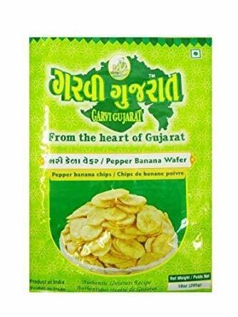 Garvi Gujarat Banana Wafer Black Pepper 285gm