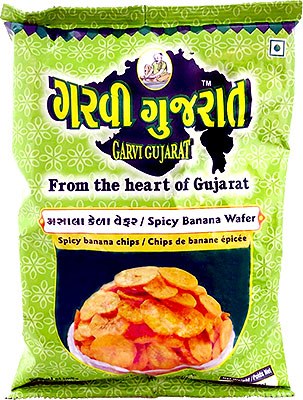 Garvi Gujarat Banana Wafer Spicy 285gm