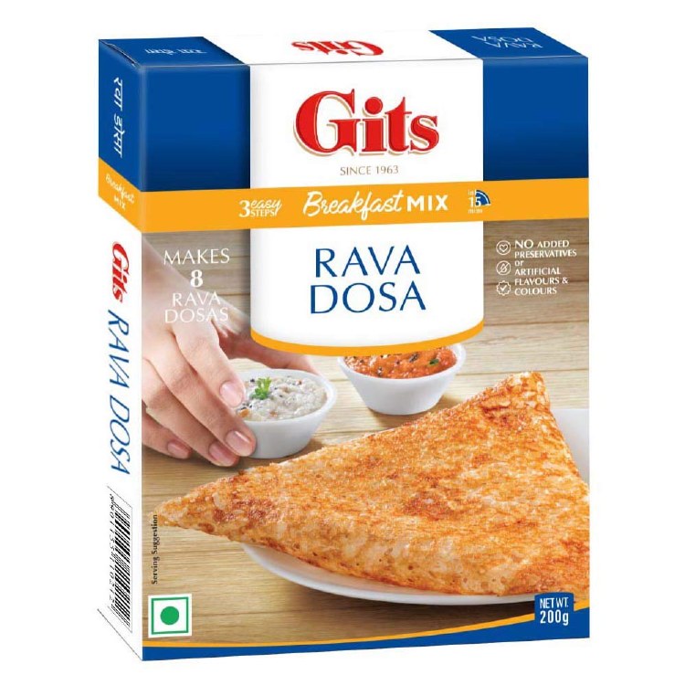 Gits Rava Dosa Mix 200gm