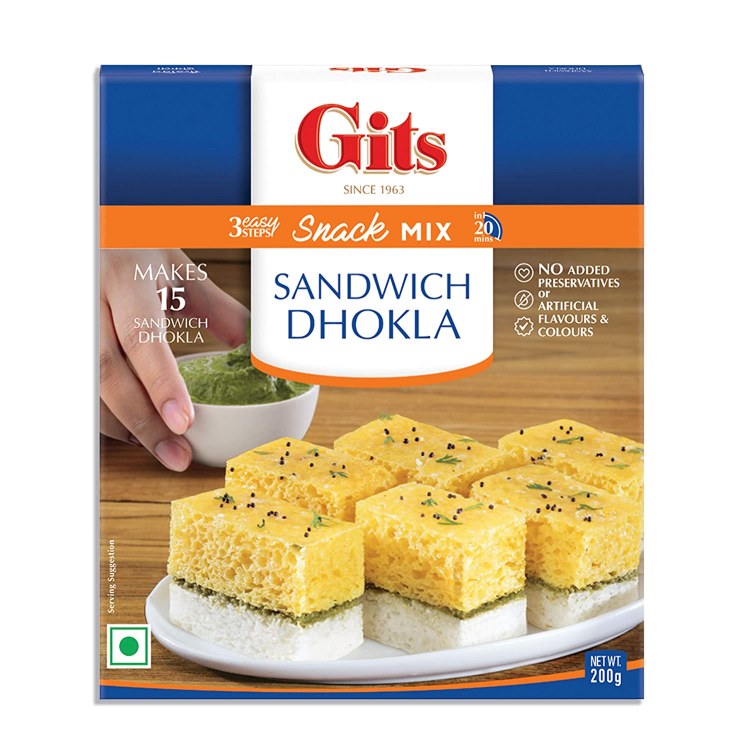 Gits Sandwich Dhokla Mix 200gm