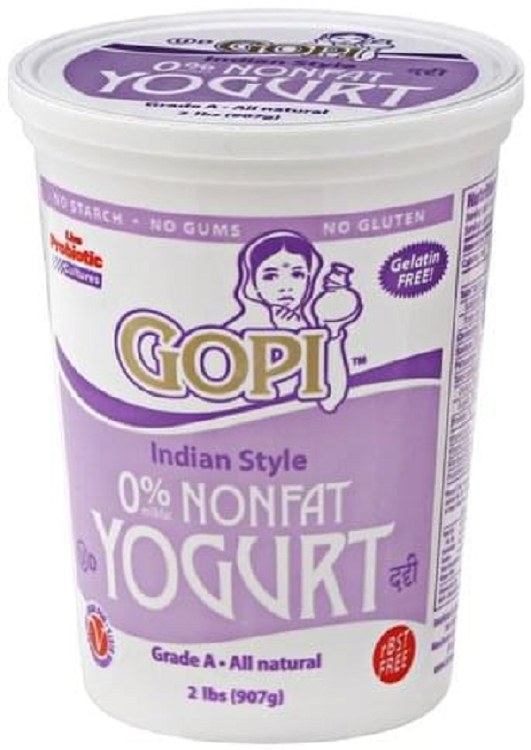 Gopi Yogurt Non Fat 2lb