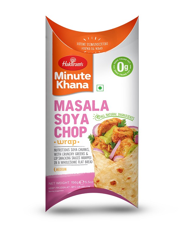 Haldiram Desi Wraps Soya Chop (156gms)