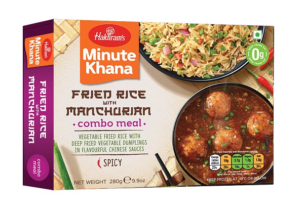 Haldiram Fried Rice with Manchurian 280gm