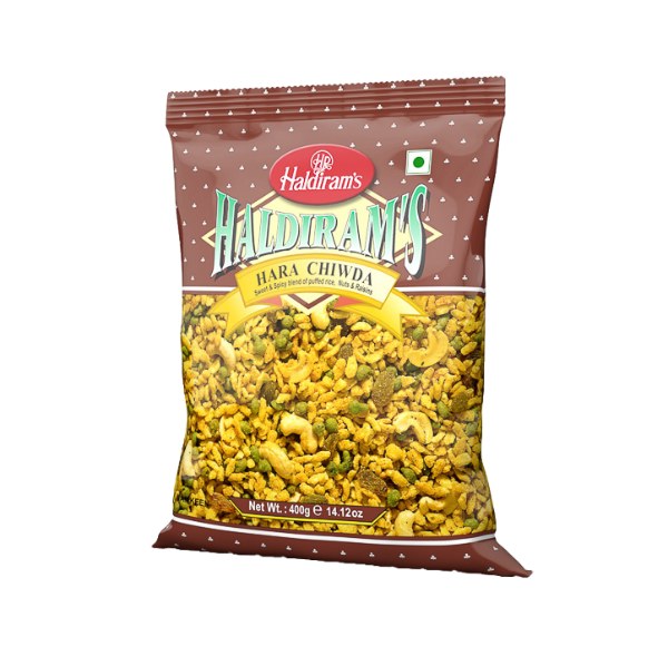 Haldiram Hara Chevda 400gm