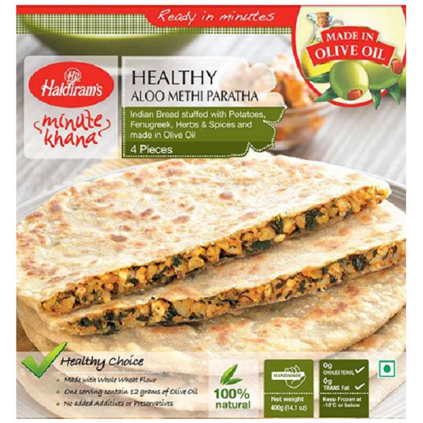 Haldiram Healthy Aloo Methi Paratha(400gms)