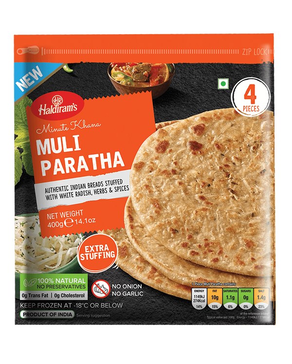 Haldiram Muli Paratha 400gm