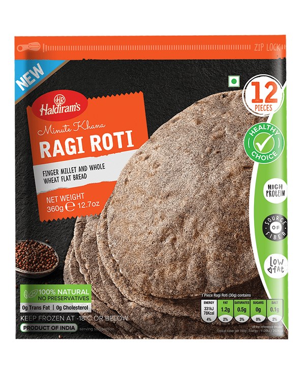 Haldiram Ragi Roti (12ct) 360gm