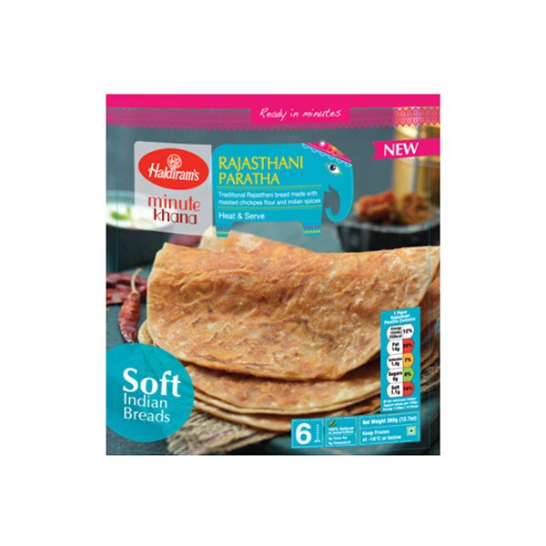 Haldiram Rajasthani Paratha 360gm