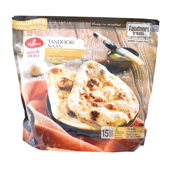 Haldiram Tandoori Naan Value Pack 2lb