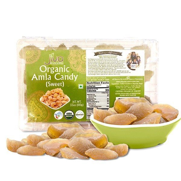 Jiva Organic Amla Candy Sweet 100gm