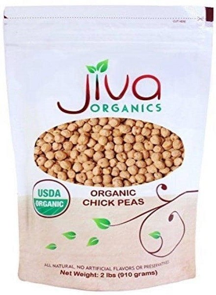 Jiva Organic Chickpeas 2lb