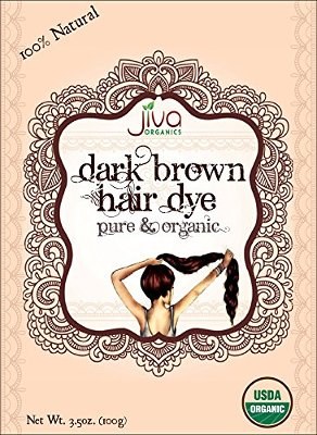 Jiva Organic Dark Brown Hair Colour 3.5oz