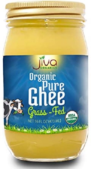 Jiva Organic Grassfed Ghee 473ml