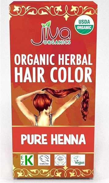 Jiva Organic Herbal Henna Colour 3.5oz