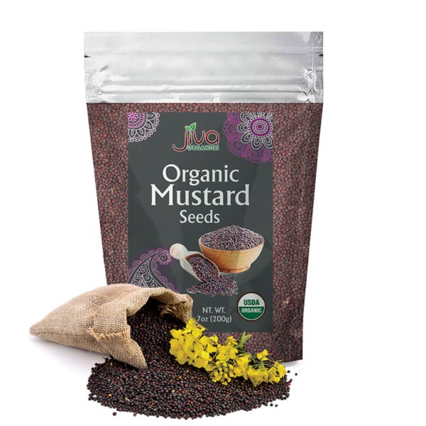 Jiva Organic Mustard Seeds 200gm