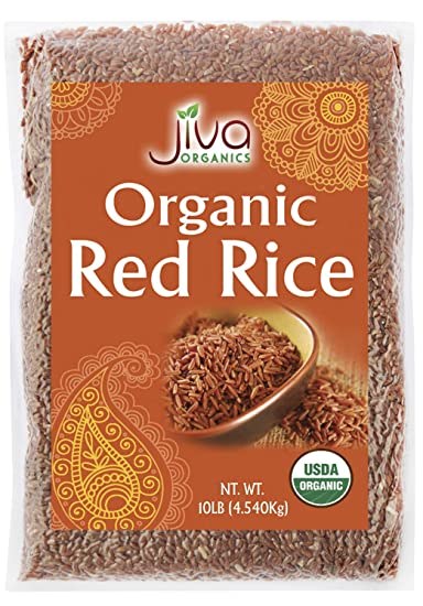 Jiva Organic Red Rice 10lb