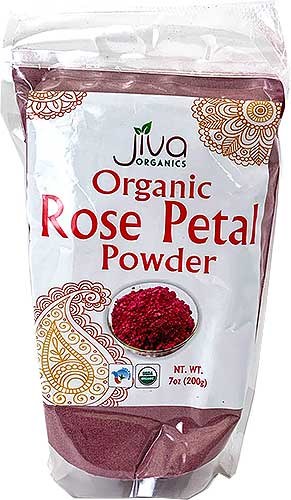 Jiva Organic Rose Petal Powder 7oz