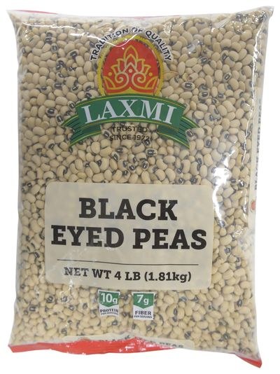 Laxmi Black Eyed Peas 4lb