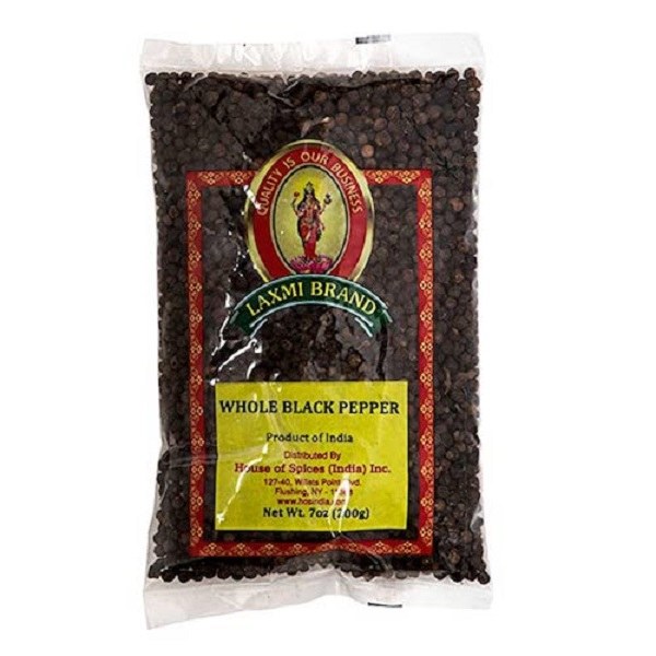 Laxmi Black Pepper Whole 200gm