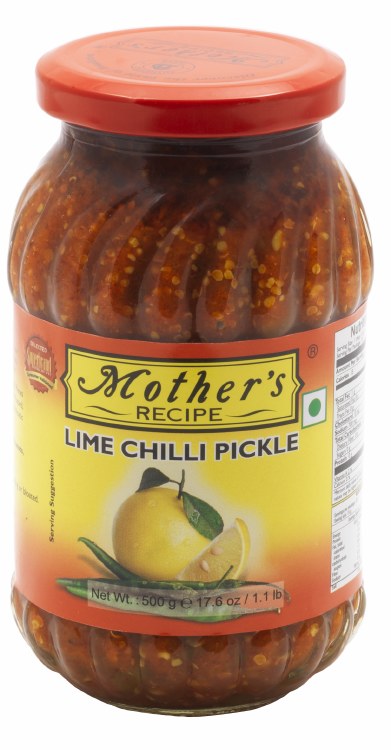 Mother's Lime Chilli Pickle 500gm