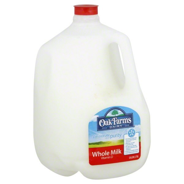 Oak Farm Whole Milk 1gal