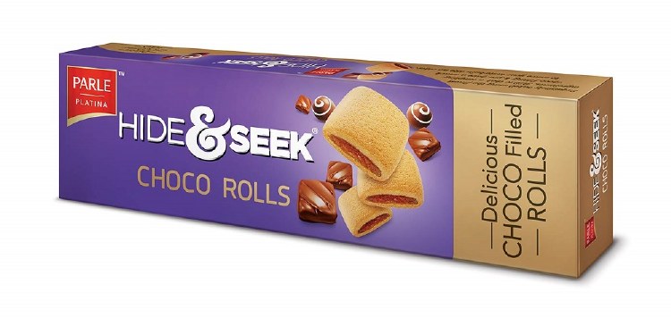 Parle Hide &amp; Seek Choco Rolls 120gm