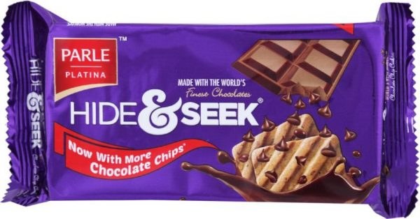 Parle Hide &amp; Seek Chocolate Chips 121gm