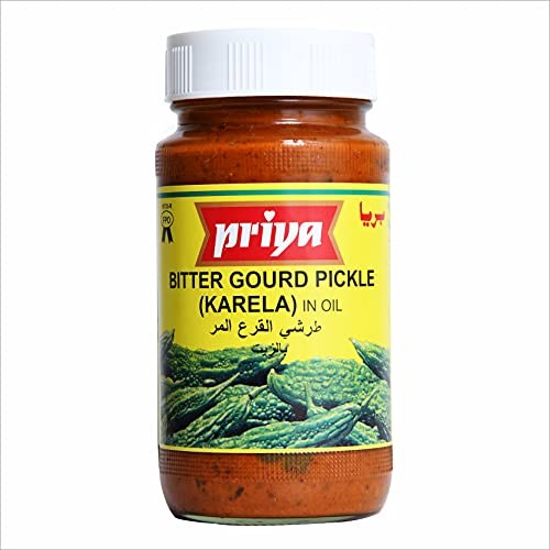 Priya Bitter Gourd Pickle With Garlic 300gm