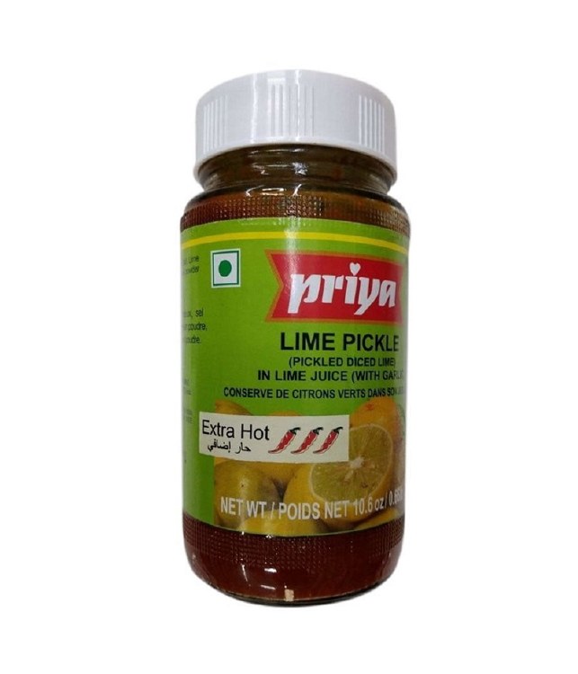 Priya Extra Hot Lime Pickle 300gm