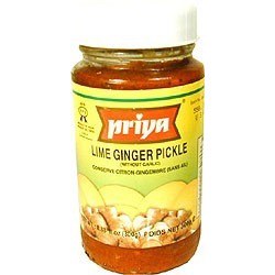Priya Lime Ginger Without Garlic Pickle 300 gm