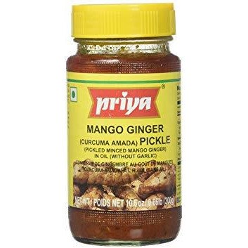 Priya Mango Ginger Pickle Without Garlic 300gm