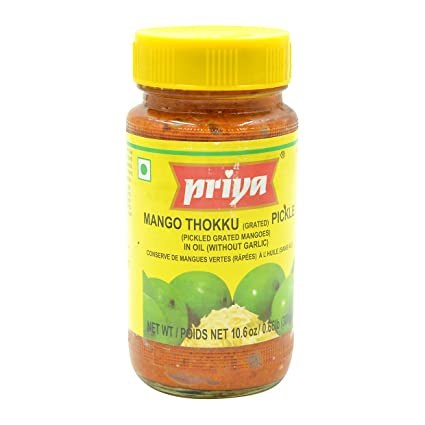 Priya Mango Thokku Pickle Without Garlic 300gm