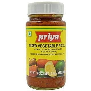 Priya Mix Veg. Pickle With Garlic 300gm