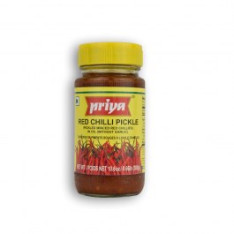 Priya Red Chilli Pickle Without Garlic 300gm