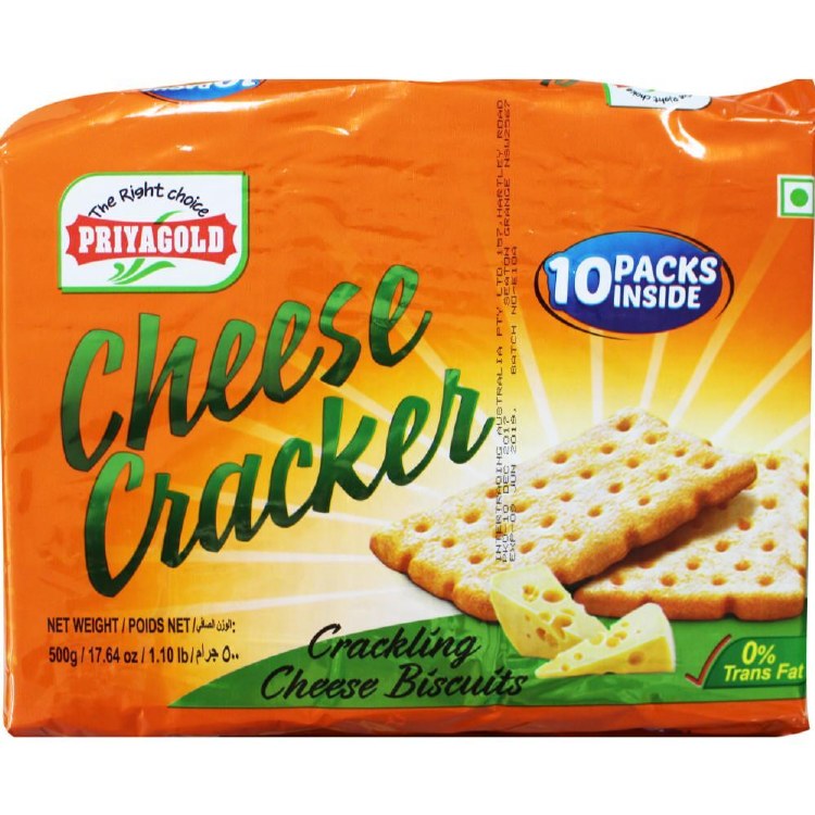 Priyagold Cheese Cracker 500gm