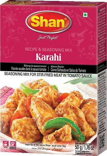 Shan Chicken Karahi Masala 50gm - Keemat Grocers